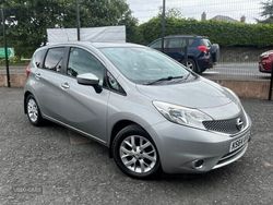 Silver Used 2015 Nissan Note Acenta Premium MPV | £4,995 (Fair price)