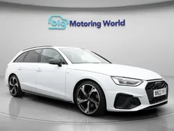 White Used 2022 Audi A4 Black Edition Estate | £25,600 (A bit pricey)
