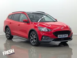 Race red Used 2020 Ford Focus Active X Estate | £12,990 (Fair price)