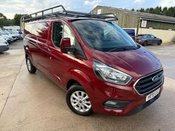 Red Used 2020 Ford Transit Custom Limited Van | £15,945 (Fair price)