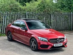 Red Used 2016 Mercedes C43 AMG Premium Plus Sedan | £16,995 (Fair price)