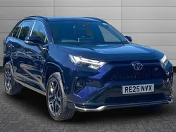 Obsidian blue New 2025 Toyota RAV4 Hybrid Sport SUV | £46,995 (Super price)