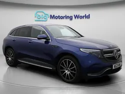 Blue Used 2021 Mercedes EQC400 AMG line SUV | £23,200 (Good price)