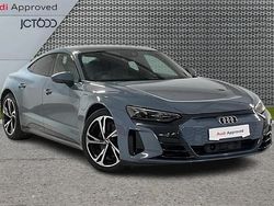 Grey Used 2021 Audi e-tron GT quattro Comfort Sedan | £41,000 (Fair price)