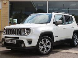 White Used 2019 Jeep Renegade Limited SUV | £13,742 (Fair price)