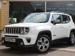 White Used 2019 Jeep Renegade Limited SUV | £13,742 (Fair price)