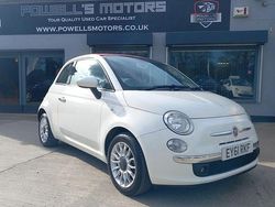 White Used 2011 Fiat 500C Lounge Cabriolet | £4,295