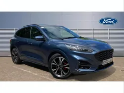 Blue Used 2022 Ford Kuga ST-Line X SUV | £24,087 (Fair price)