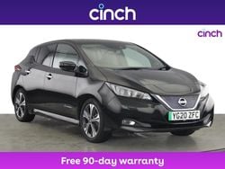 Black Used 2020 Nissan Leaf N-Connecta Hatchback | £9,999 (Fair price)