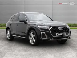 Black Used 2022 Audi Q5 S-Line SUV | £36,490 (A bit pricey)