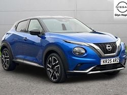 Blue New 2025 Nissan Juke Tekna+ SUV | £21,951 (Fair price)