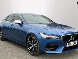 Blue Used 2017 Volvo S90 R-Design Sedan | £13,980 (Fair price)