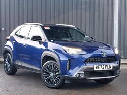 Blue Used 2022 Toyota Yaris Hybrid City Estate | £22,998 (A bit pricey)