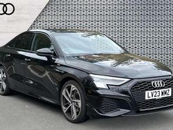 Black Used 2023 Audi A3 Comfort Sedan | £29,491