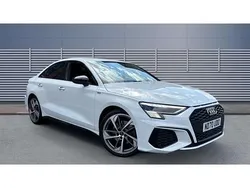 White Used 2021 Audi A3 Comfort Sedan | £21,231 (A bit pricey)