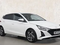 White Used 2023 Hyundai i20 Premium Hatchback | £17,411 (A bit pricey)