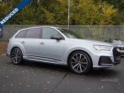 Silver Used 2023 Audi Q7 Black Edition SUV | £43,995 (Good price)