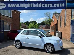 Blue Used 2008 Fiat 500 Lounge Hatchback | £2,990 (Fair price)