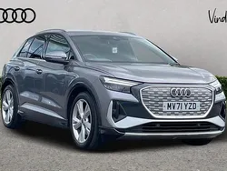 Grey Used 2021 Audi Q4 e-tron S-Line SUV | £24,900 (Good price)