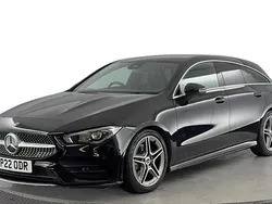 Black Used 2022 Mercedes CLA200 AMG line Estate | £19,220 (Good price)