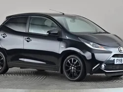 Black Used 2018 Toyota Aygo x-style Hatchback | £8,298 (Fair price)