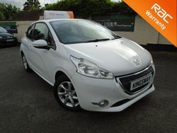White Used 2013 Peugeot 208 Active Hatchback | £3,499 (Fair price)