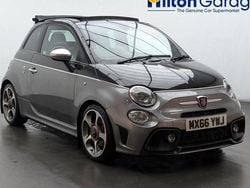 Black/grey Used 2016 Abarth 595 Turismo Cabriolet | £8,550 (Fair price)