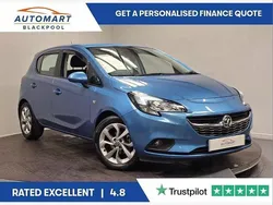 Blue Used 2017 Vauxhall Corsa Hatchback | £7,265 (Fair price)