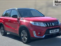Red Used 2019 Suzuki Vitara SZ-T SUV | £14,124 (Fair price)