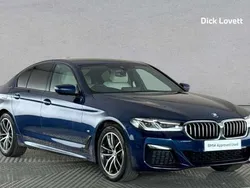 Blue Used 2021 BMW 530e M Sport Sedan | £29,000 (A bit pricey)