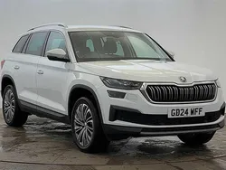 Moon white metallic New 2024 Skoda Kodiaq SE L Executive SUV | £30,495 (Super price)