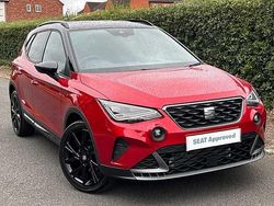 Red Used 2025 Seat Arona Black Edition SUV | £20,990