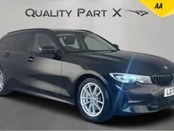 Black Used 2021 BMW 330 Sport Line Estate | £19,000 (Good price)