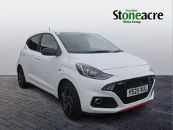 White New 2025 Hyundai i10 N Line Hatchback | £17,995 (Fair price)