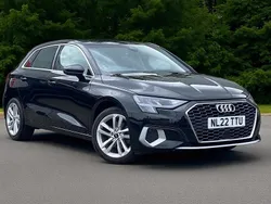 Deep black Used 2022 Audi A3 Sportback Sport Hatchback | £17,995 (Fair price)