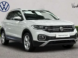White Used 2019 VW T-Cross SEL SUV | £14,777 (Fair price)
