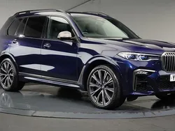 Blue Used 2021 BMW X7 Comfort Edition SUV | £62,000 (Fair price)