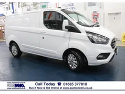 White Used 2020 Ford Transit Custom Limited Van | £10,650 (Fair price)