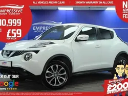 White Used 2019 Nissan Juke S SUV | £10,999 (Fair price)