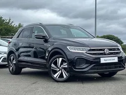 Black Used 2023 VW T-Roc R-line SUV | £24,795 (Fair price)
