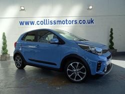 Blue Used 2019 Kia Picanto X-Line Hatchback | £9,695 (Fair price)