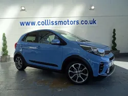 Blue Used 2019 Kia Picanto X-Line Hatchback | £9,295 (Fair price)
