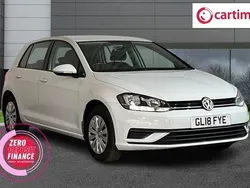White Used 2018 VW Golf VII S Hatchback | £11,399 (Good price)