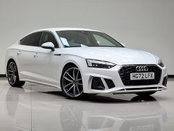 White Used 2022 Audi A5 S-Line Hatchback | £27,298 (Fair price)