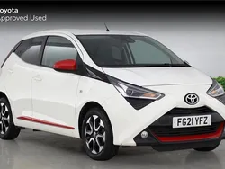 White Used 2021 Toyota Aygo Trend Hatchback | £8,750 (Fair price)