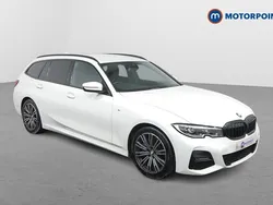 White Used 2021 BMW 330 M Sport Estate | £25,399 (Good price)