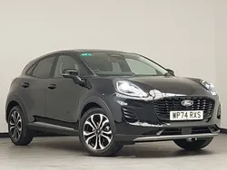 Black Used 2024 Ford Puma Titanium Hatchback | £20,998 (A bit pricey)