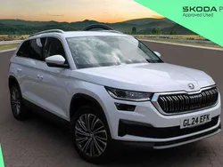 White Used 2024 Skoda Kodiaq SE L Executive SUV | £29,800 (Fair price)