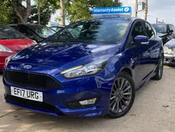 Blue Used 2017 Ford Focus ST-Line Hatchback | £4,700 (Fair price)