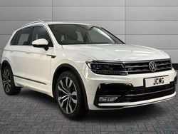White Used 2016 VW Tiguan R-line SUV | £17,500 (Fair price)